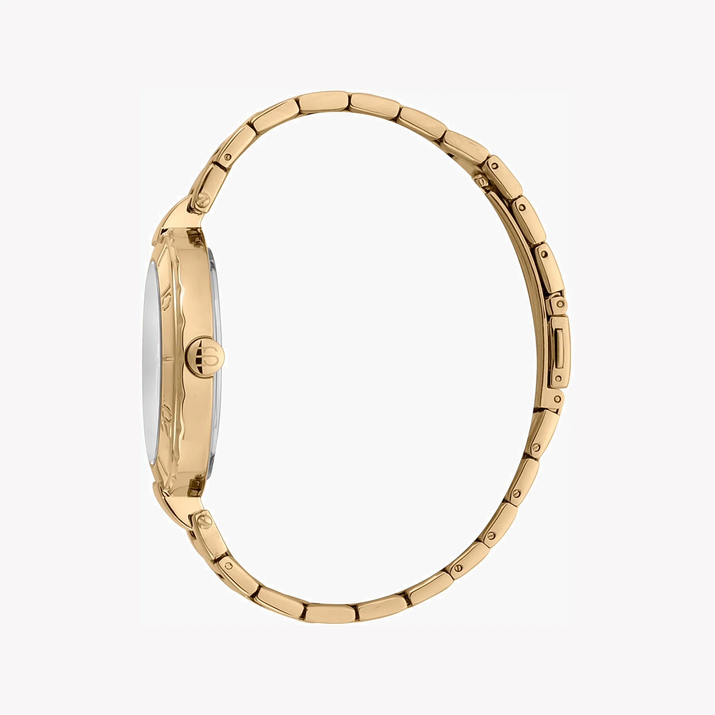 Esprit Women's Gold Stainless Steel Watch, Silver Dial | ES1L063M0055-1
